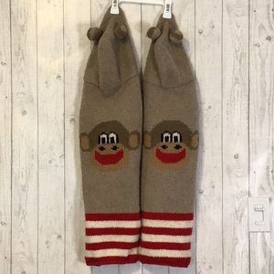 2 x VGUC Handmade Size L Monkey Sweaters for 50-60 lb dogs